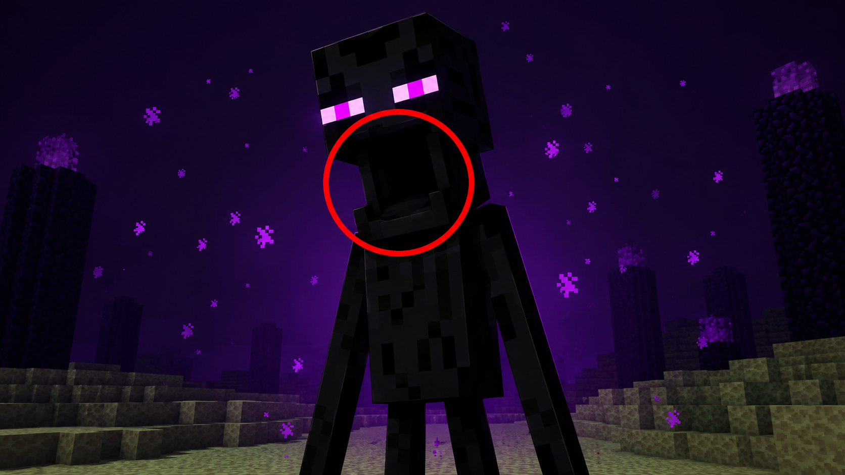 The biology of the Minecraft enderman (not fully researched)
